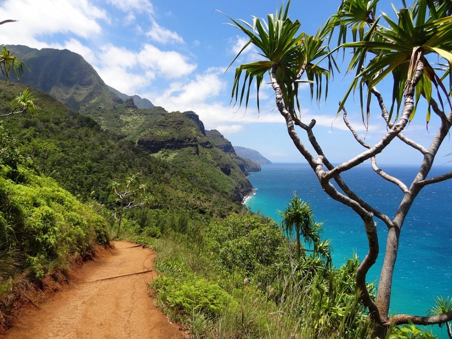 Kalalau Trail, Kauai, Hawaii